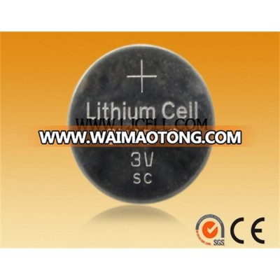 ultra thin lithium button cell battery CR1616 button cell coin battery for instruments , calculators ,watch, clock