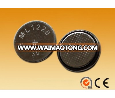 ML1220 lithium Button Cell 3V Rechargeable Battery ML1220